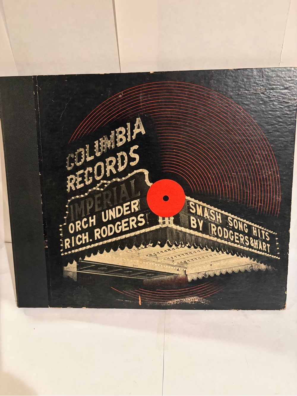 Vintage Rare Columbia Records Smash Song Hits Set C11 Rodgers Hart 4 -78RPM